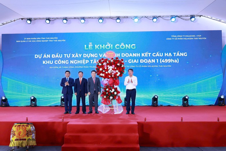 Viglacera khởi công KCN Tây Phổ Yên - giai đoạn 1, quy mô 499ha, tại Thái Nguyên- Ảnh 2.