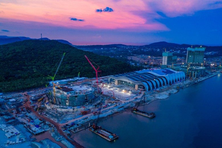 Công trình Trung tâm Hội nghị APEC đang về đích thần tốc- Ảnh 8.