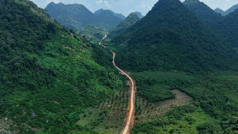 Quân dân đồng lòng phá đá mở đường vào khu dân cư 3 không tại Lạng Sơn- Ảnh 6.