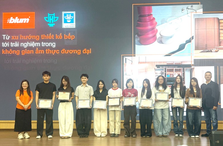 Sinh viên Đại học Kiến trúc Hà Nội cập nhật xu hướng thiết kế bếp hiện đại- Ảnh 1.