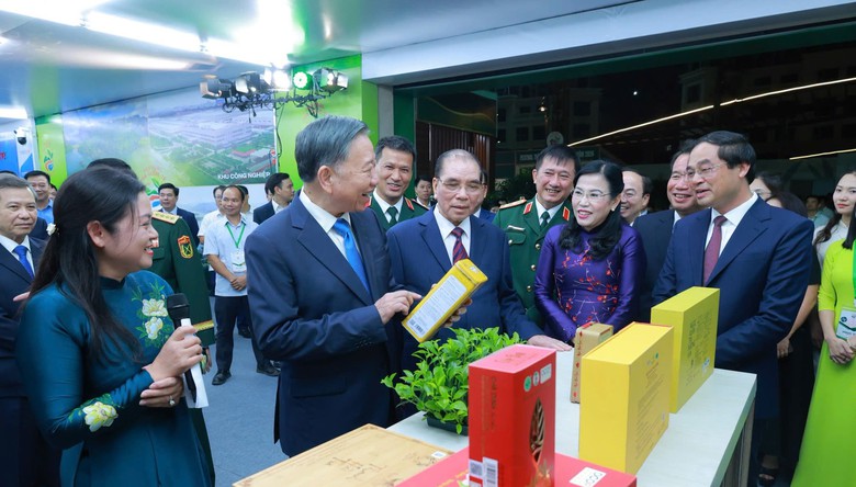 Tổng Bí thư Tô Lâm: Thái Nguyên phấn đấu trở thành tỉnh thu nhập cao trước năm 2045 - Ảnh 7.