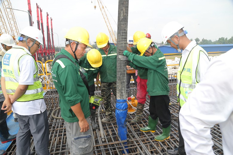 Đường sắt tốc độ cao Bến Thành - Cần Giờ huy động 10.000 nhân lực, tăng tốc thi công- Ảnh 5.