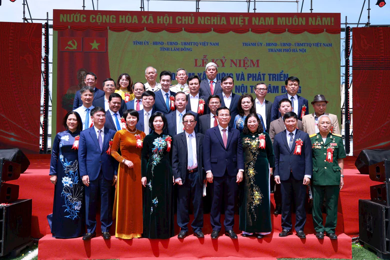 50 năm nghĩa tình Hà Nội - Lâm Đồng trên vùng kinh tế mới- Ảnh 5.