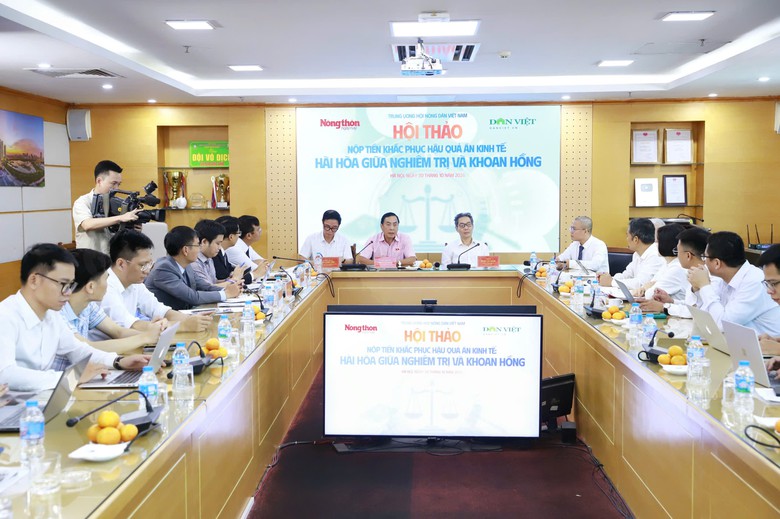 Nộp tiền khắc phục hậu quả án kinh tế, hài hòa giữa nghiêm trị và khoan hồng- Ảnh 2.