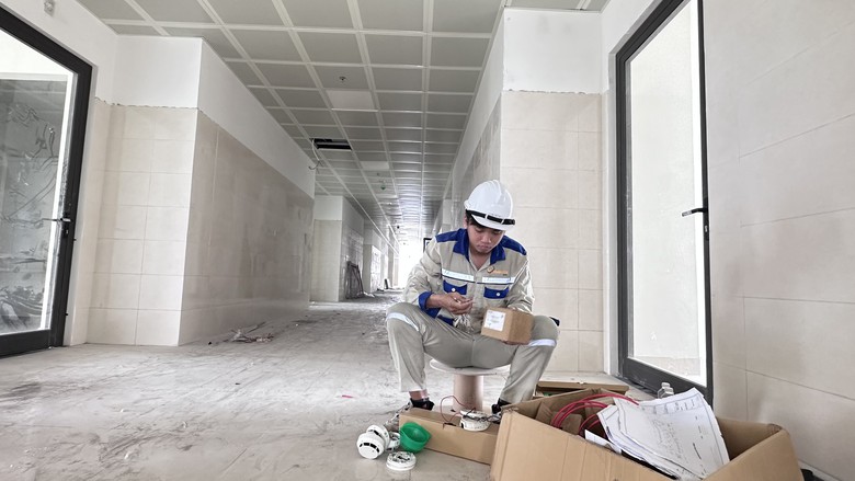 Toàn cảnh bệnh viện gần 1.800 tỷ đồng ở Tuyên Quang trước ngày về đích- Ảnh 11.