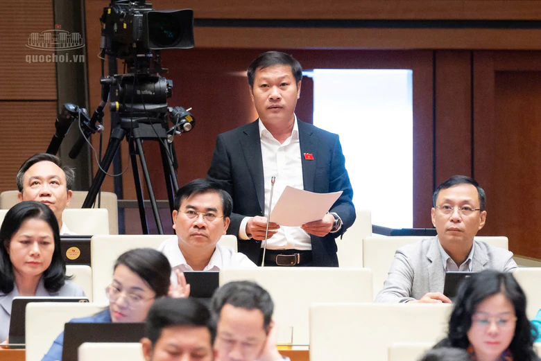 ĐBQH đề nghị gỡ vướng nguồn vật liệu, đẩy nhanh tiến độ các tuyến cao tốc ở miền Tây - Ảnh 2.
