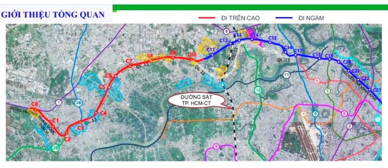 TP.HCM duyệt hướng tuyến metro Thủ Dầu Một, kết nối nhiều tuyến đường sắt đô thị- Ảnh 1.