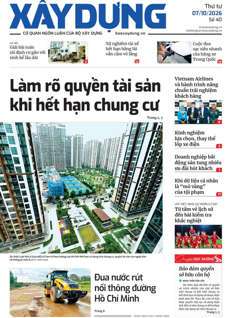Tin mới nhất, hay nhất trên Báo Xây dựng ngày 7/10/2026 - Ảnh 1.