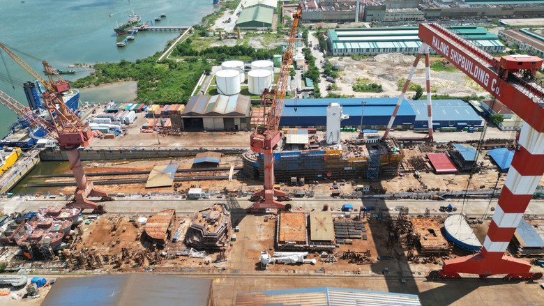Cận cảnh quy trình đóng tàu hiện đại tại Công ty Đóng tàu Hạ Long- Ảnh 15.