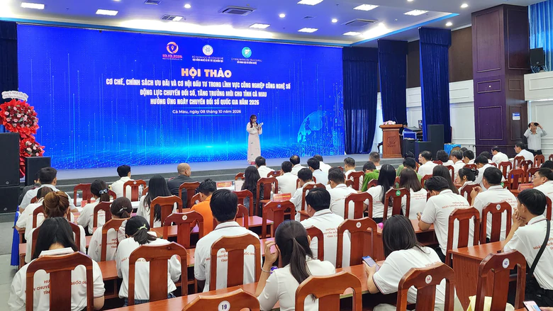 Cà Mau mở rộng cơ hội thu hút đầu tư vào lĩnh vực công nghiệp công nghệ số- Ảnh 1.