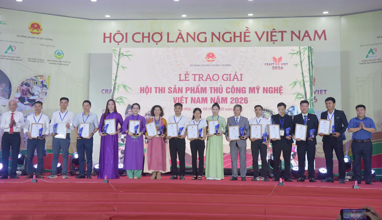 Khai mạc Hội chợ Làng nghề Việt Nam lần thứ 22 năm 2026- Ảnh 5.
