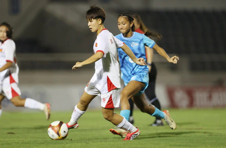 U17 nữ Việt Nam thắng đậm Quần đảo Bắc Mariana 20-0- Ảnh 2.