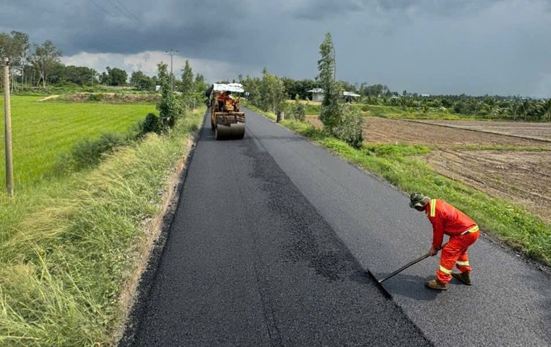 Dự án sửa chữa quốc lộ 30 qua Đồng Tháp tăng tốc về đích- Ảnh 3.