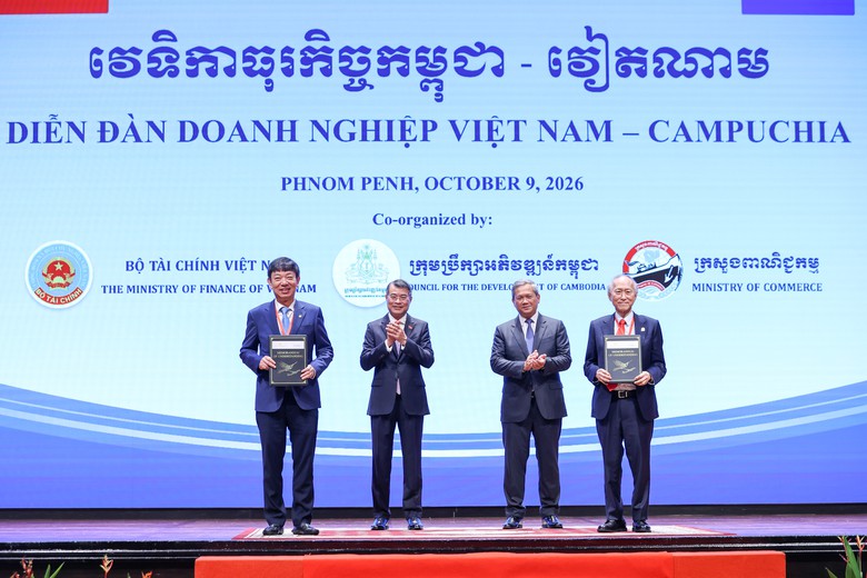 Hai Thủ tướng Việt Nam - Campuchia: Đưa hợp tác kinh tế lên tầm cao mới- Ảnh 8.