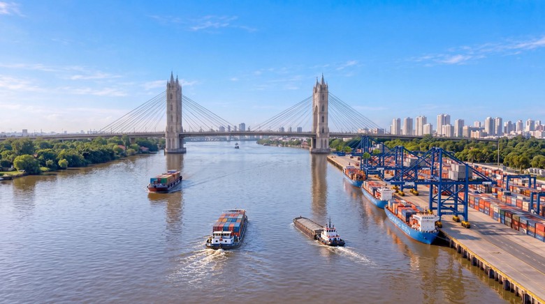 Hà Nội khởi công cảng thủy nội địa Giang Biên, mở thêm động lực cho hạ tầng logistics- Ảnh 2.