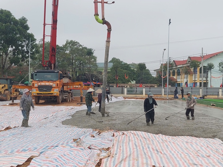 Ph&uacute; Thọ: X&atilde; Th&aacute;i H&ograve;a gấp r&uacute;t ho&agrave;n thiện c&ocirc;ng tr&igrave;nh, sẵn s&agrave;ng đ&oacute;n tết B&iacute;nh Ngọ 2026- Ảnh 1.