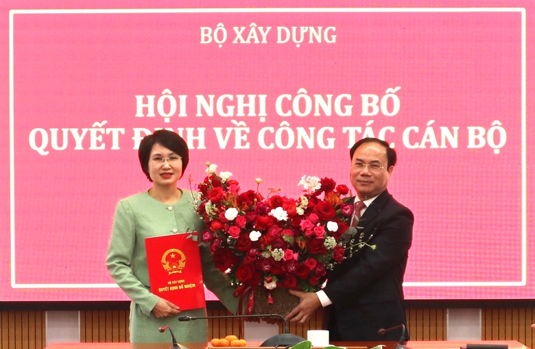 Bộ X&acirc;y dựng bổ nhiệm b&agrave; Đặng Thị Hải Yến l&agrave;m Vụ trưởng Vụ Ph&aacute;p chế- Ảnh 1.
