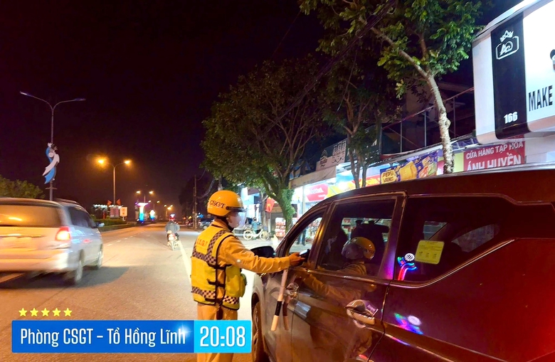 H&agrave; Tĩnh: Đồng loạt ra qu&acirc;n giữ b&igrave;nh y&ecirc;n những cung đường m&ugrave;a xu&acirc;n- Ảnh 1.