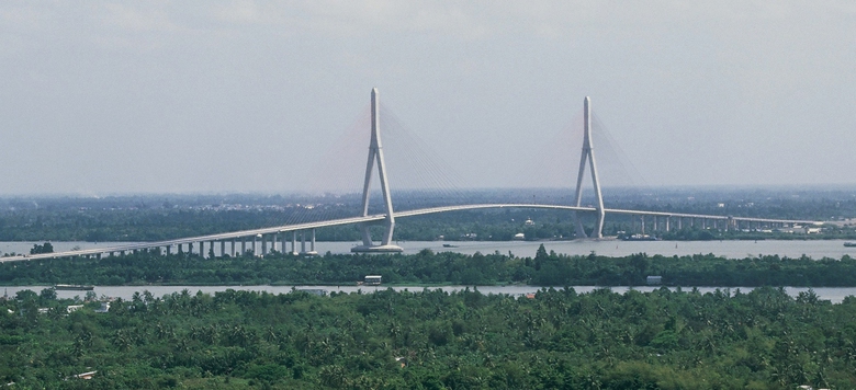 Từ bến phà đến những cây cầu nghìn tỷ đồng phá thế độc đạo ở Vĩnh Long- Ảnh 1. Từ bến phà đến những cây cầu nghìn tỷ đồng phá thế độc đạo ở Vĩnh Long- Ảnh 1.