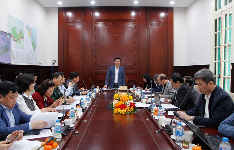 Thứ trưởng Nguyễn Tường Văn chủ tr&igrave; Hội nghị thẩm định Nhiệm vụ điều chỉnh Quy hoạch chung Khu kinh tế - Thương mại đặc biệt Lao Bảo, tỉnh Quảng Trị đến năm 2045.