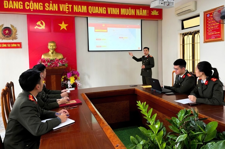 H&agrave; Tĩnh: Ph&aacute;t huy hiệu quả hệ thống bản đồ số phục vụ c&ocirc;ng t&aacute;c bảo đảm an ninh, trật tự- Ảnh 3.