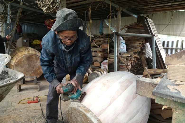 Tiếng trống gọi Tết từ làng Bắc Thai ở Hà Tĩnh- Ảnh 2. Tiếng trống gọi Tết từ làng Bắc Thai ở Hà Tĩnh- Ảnh 2.