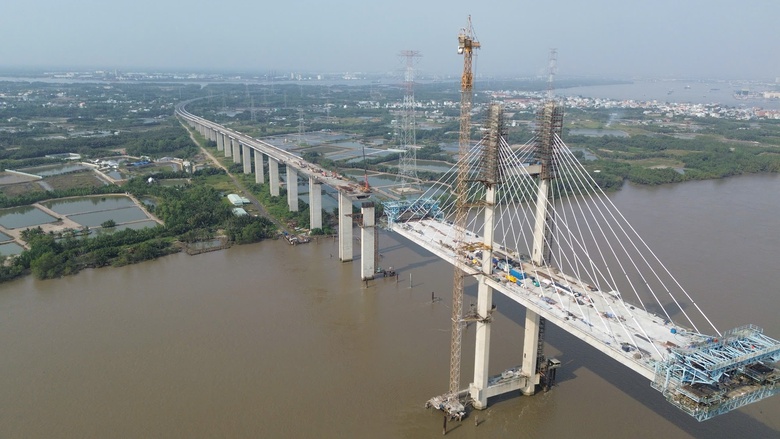 100 c&ocirc;ng nh&acirc;n, kỹ sư trắng đ&ecirc;m đổ b&ecirc; t&ocirc;ng cầu Phước Kh&aacute;nh nối Đồng Nai - TP.HCM- Ảnh 3.
