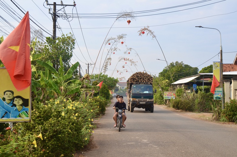 Giữ hồn qu&ecirc; với con đường n&ecirc;u rực rỡ đ&oacute;n Tết giữa v&ugrave;ng đất c&ocirc;ng nghiệp Đồng Nai- Ảnh 6.