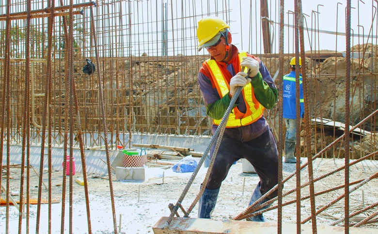 Giữ nhịp thi c&ocirc;ng giữa m&ugrave;a xu&acirc;n tr&ecirc;n c&ocirc;ng trường cao tốc Ch&acirc;u Đốc - Cần Thơ - S&oacute;c Trăng- Ảnh 3.