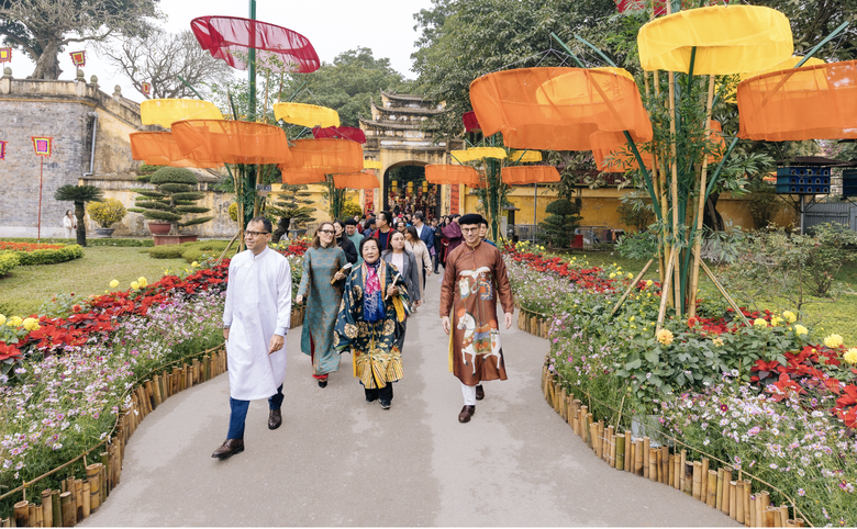 H&agrave; Nội đ&oacute;n 1,34 triệu lượt kh&aacute;ch dịp Tết Nguy&ecirc;n đ&aacute;n 2026- Ảnh 1.