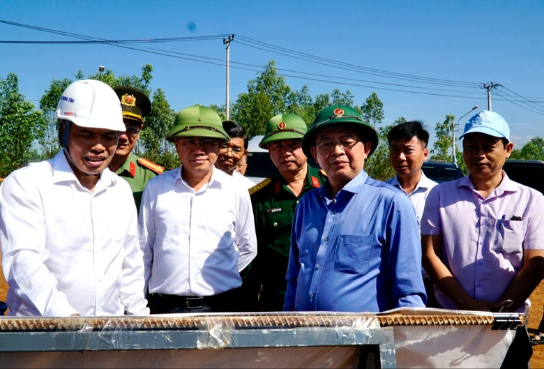 Ph&oacute; Thủ tướng Hồ Quốc Dũng: Tăng tốc GPMB cao tốc Quy Nhơn - Pleiku ngay sau Tết- Ảnh 1.