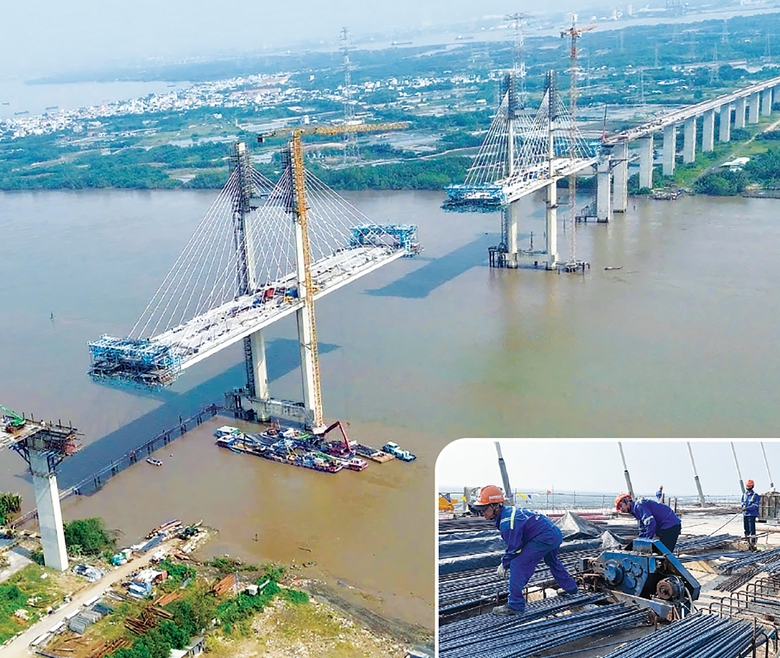 Hối hả c&ocirc;ng trường dự &aacute;n giao th&ocirc;ng sau Tết- Ảnh 3.