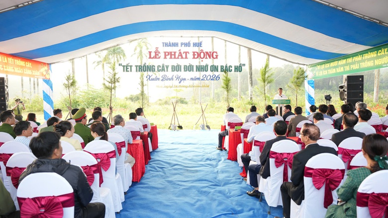 Phát động trồng hàng triệu cây xanh cải thiện môi trường tại Khánh Hòa và TP Huế- Ảnh 1. Phát động trồng hàng triệu cây xanh cải thiện môi trường tại Khánh Hòa và TP Huế- Ảnh 1.