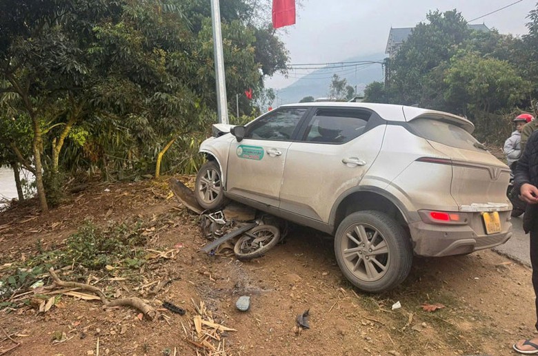 Hiện trường vụ tai nạn - Ảnh: MXH.