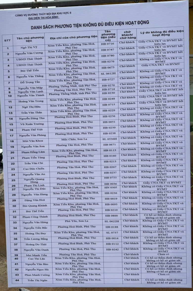 Nhiều t&agrave;u thuyền kh&ocirc;ng đủ điều kiện xuất bến, kh&aacute;ch du xu&acirc;n đền Th&aacute;c Bờ phải quay về- Ảnh 11.