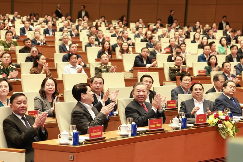 Tổng B&iacute; thư T&ocirc; L&acirc;m dự Hội nghị qu&aacute;n triệt, triển khai Nghị quyết 79, 80 của Bộ Ch&iacute;nh trị- Ảnh 2.