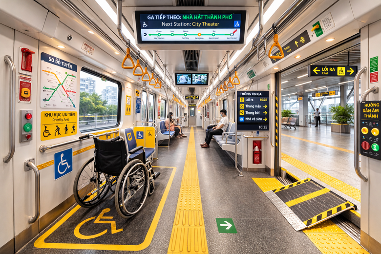 X&acirc;y dựng ti&ecirc;u chuẩn quốc gia về thiết kế đường sắt thuận tiện cho người khuyết tật- Ảnh 3.