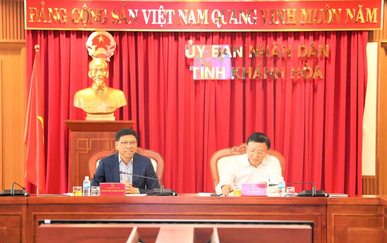 Thứ trưởng Nguyễn Xu&acirc;n Sang: Kh&aacute;nh H&ograve;a cần x&acirc;y bến cảng kh&aacute;ch chuy&ecirc;n d&ugrave;ng đ&oacute;n t&agrave;u quốc tế- Ảnh 1.