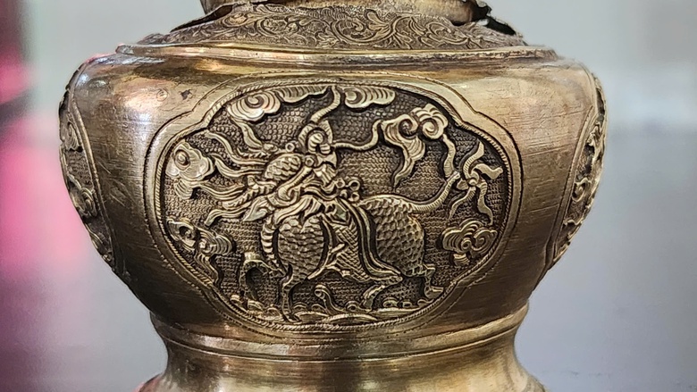 Huế: Triển lãm “ngựa và Long Mã trong văn hóa cung đình thời Nguyễn”- Ảnh 3. Huế: Triển lãm “ngựa và Long Mã trong văn hóa cung đình thời Nguyễn”- Ảnh 3.