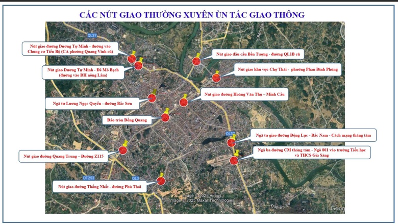 Thái Nguyên tìm lời giải cho bài toán ùn tắc đô thị- Ảnh 1. Thái Nguyên tìm lời giải cho bài toán ùn tắc đô thị- Ảnh 1.