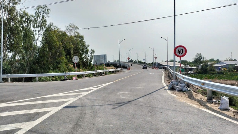 Th&ocirc;ng xe c&acirc;y cầu cuối c&ugrave;ng tr&ecirc;n tuyến ĐT844 ở Đồng Th&aacute;p- Ảnh 2.