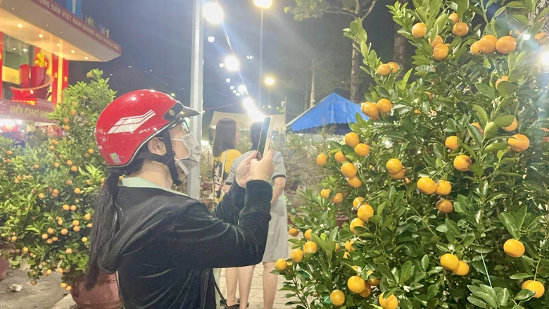 Đồng Nai: Hoa Tết rực rỡ xuống phố, tiểu thương hồi hộp chờ cao điểm mua sắm- Ảnh 10.