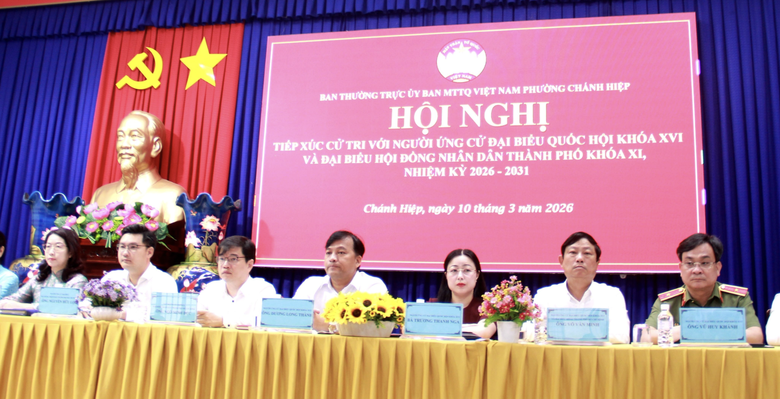Ứng vi&ecirc;n ĐBQH, HĐND TP.HCM tiếp x&uacute;c cử tri: Nhiều kiến nghị về hạ tầng, đất đai v&agrave; an sinh- Ảnh 1.