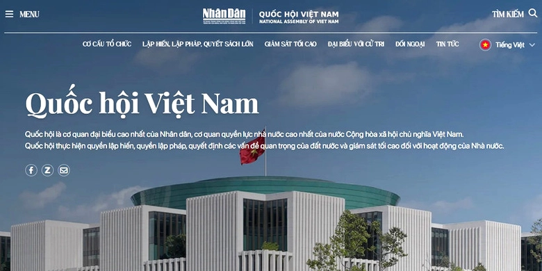 B&aacute;o Nh&acirc;n D&acirc;n ra mắt chuy&ecirc;n trang Quốc hội Việt Nam- Ảnh 1.