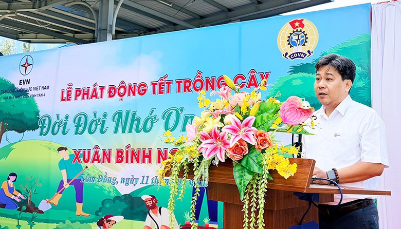 Vĩnh Tân 4: Gieo mầm xanh trên vùng đất nắng gió khô cằn - khởi động "Tết trồng cây" 2026- Ảnh 2.