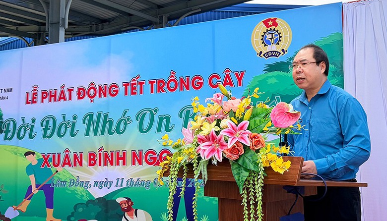 Vĩnh Tân 4: Gieo mầm xanh trên vùng đất nắng gió khô cằn - khởi động "Tết trồng cây" 2026- Ảnh 1.