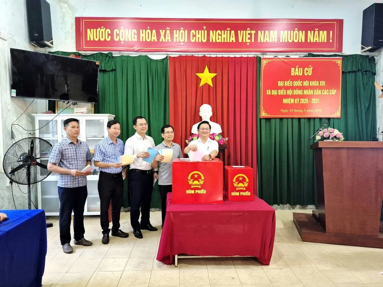 Đồng Nai: Hơn 2.100 tổ bầu cử sẵn s&agrave;ng cho ng&agrave;y hội to&agrave;n d&acirc;n- Ảnh 3.