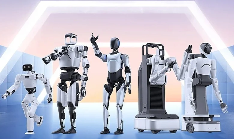 Robot hình người Trung Quốc tăng tốc ra toàn cầu- Ảnh 1. Robot hình người Trung Quốc tăng tốc ra toàn cầu- Ảnh 1.