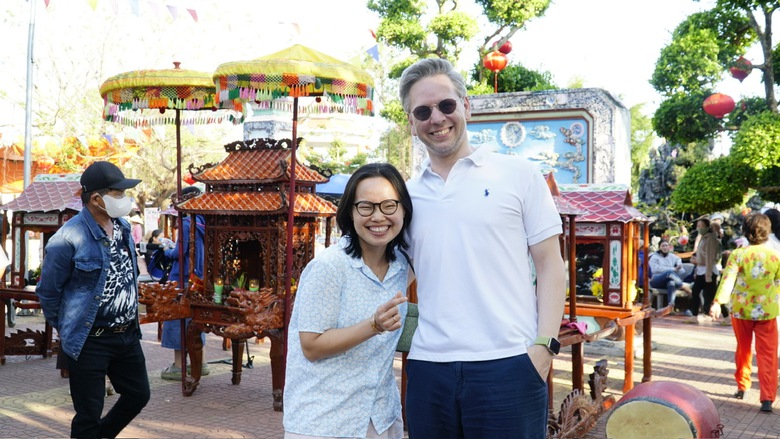 Gia Lai: Rộn ràng khai hội Chùa Bà - Cảng thị Nước Mặn- Ảnh 3. Gia Lai: Rộn ràng khai hội Chùa Bà - Cảng thị Nước Mặn- Ảnh 3.