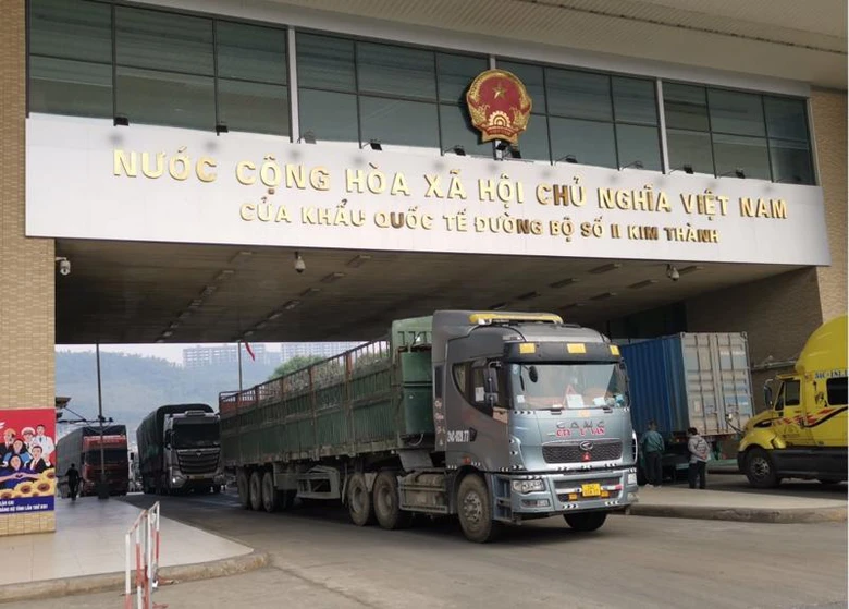 X&acirc;y dựng cửa khẩu th&ocirc;ng minh tại lối th&ocirc;ng quan Kim Th&agrave;nh v&agrave; Bản Vược- Ảnh 1.